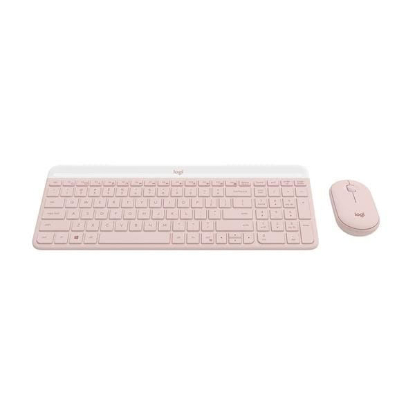 Kit Wireless (teclado/mouse) MK470, Rosa, 920-011313, Logitech - CX 1 UN