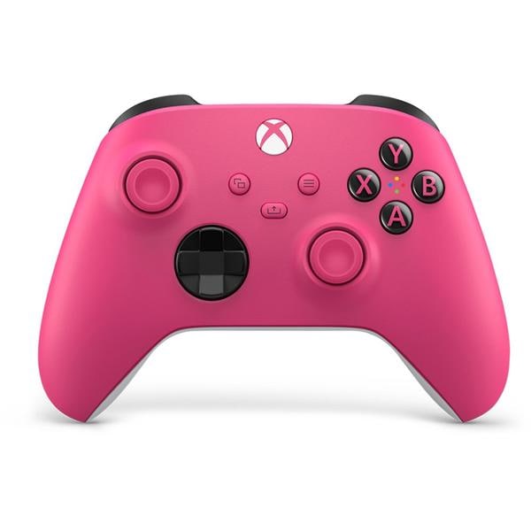 Controle sem fio Xbox, Deep Pink, QAU-00082, Microsoft - CX 1 UN