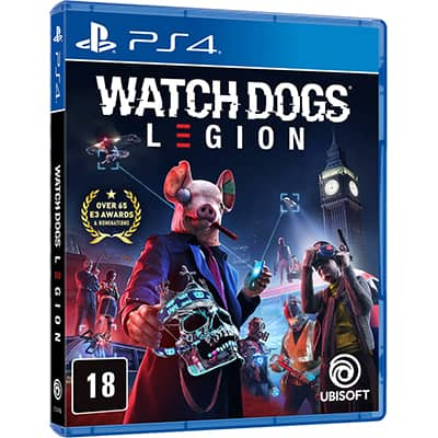 Jogo Watch Dogs Legion PS4 Ubisoft CX 1 UN