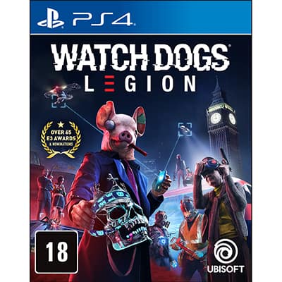 Jogo Watch Dogs Legion PS4 Ubisoft CX 1 UN