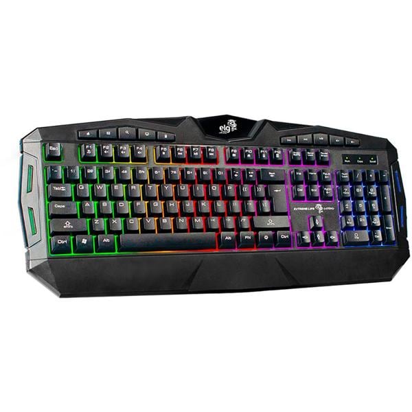 Teclado Gamer Odissey, USB, LED, Preto, TGOD, Elg - CX 1 UN