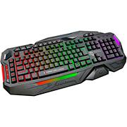Teclado Gamer Death Machine, USB, LED, Preto, TGDM, Elg - CX 1 UN