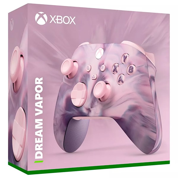 Controle sem fio Xbox Series, Dream Vapor, Lilás e Rosa/Lilás, QAU-00125, Microsoft - CX 1 UN