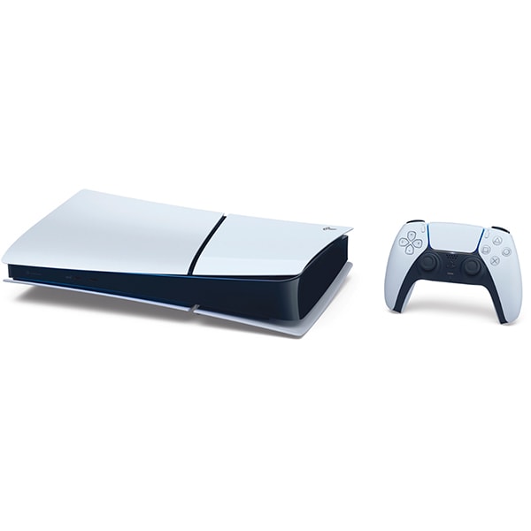 Console Sony Playstation 5 Slim, 1TB + Controle sem fio DualSense, Versão Digital, Branco, 29346, Sony - CX 1 UN