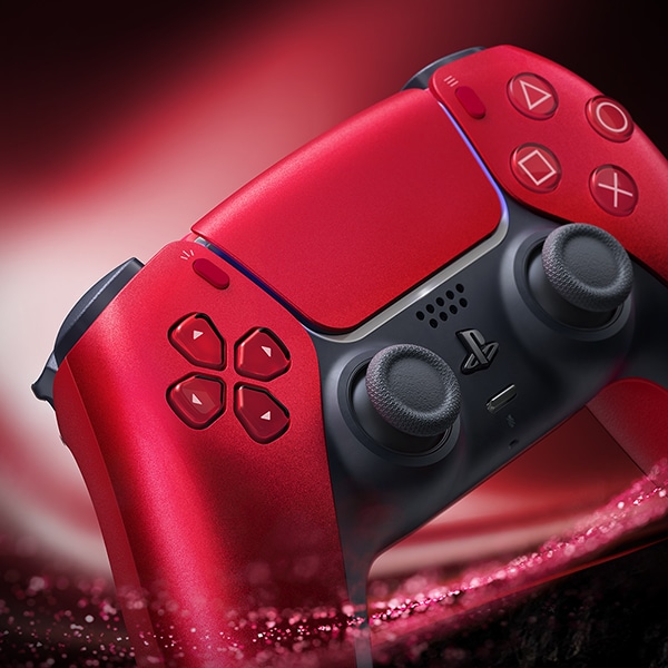 Controle sem fio DualSense para Playstation 5, Vermelho, 29147, Sony - CX 1 UN