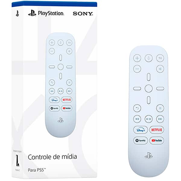 Controle de Mídia para PS5, 25909/2257, Sony - CX 1 UN