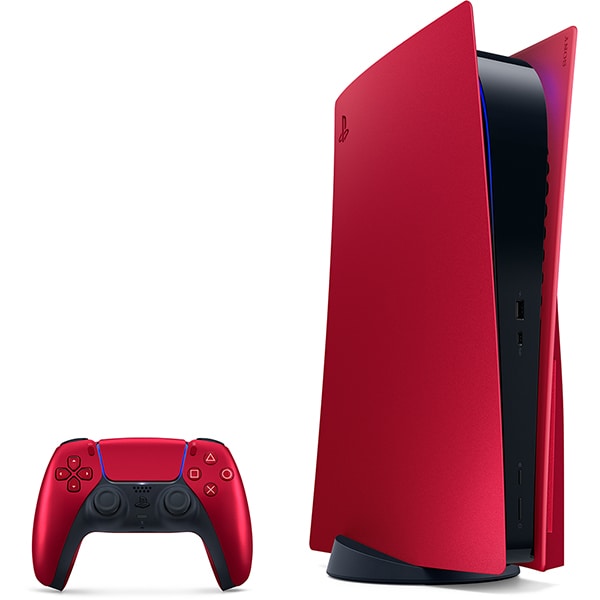 Tampa para Playstation 5, Vermelho Volcanic, 29151, Sony - CX 1 UN