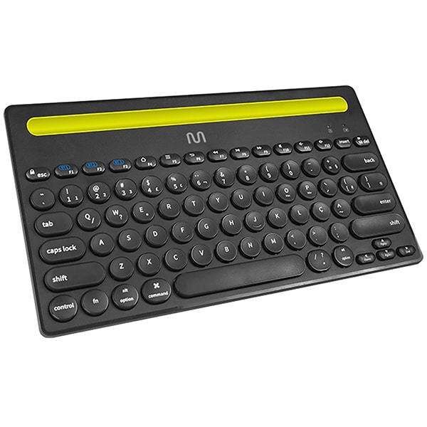 Teclado sem fio compacto TS400, Bluetooth, Preto, TC284, Multi - CX 1 UN