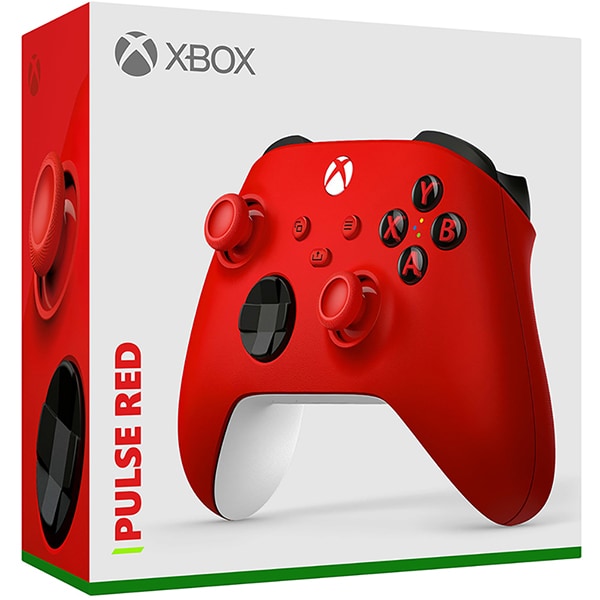 Controle sem fio Xbox Series, Pulse Red, QAU-00066, Microsoft - CX 1 UN