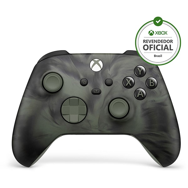 Controle sem fio Xbox Series, Nocturnal Vapor, Verde e Preto, QAU-00103, Microsoft - CX 1 UN