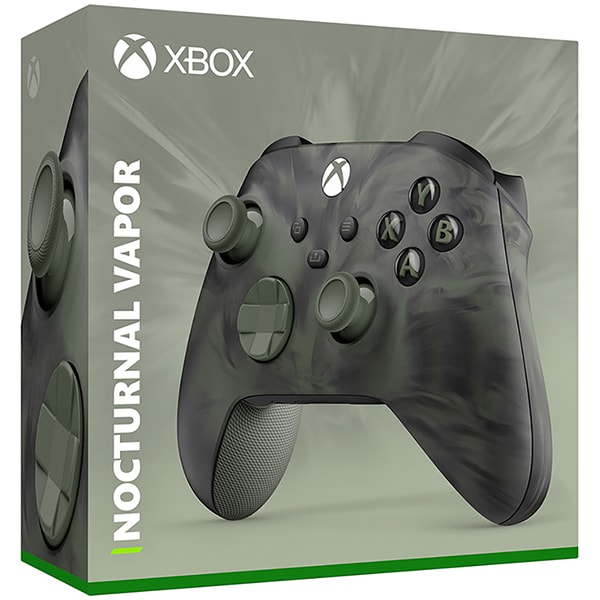 Controle sem fio Xbox Series, Nocturnal Vapor, Verde e Preto, QAU-00103, Microsoft - CX 1 UN