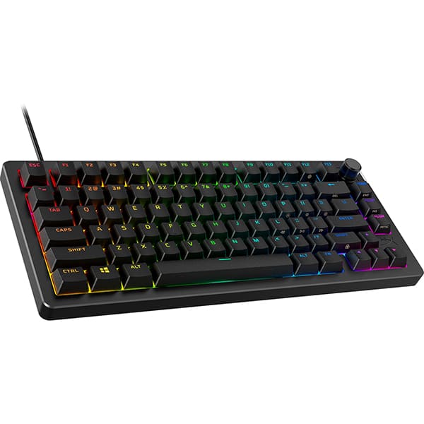 Teclado Gamer Mecânico Alloy Rise 75, USB, RGB, Preto, 7G7A4AA, HyperX - CX 1 UN