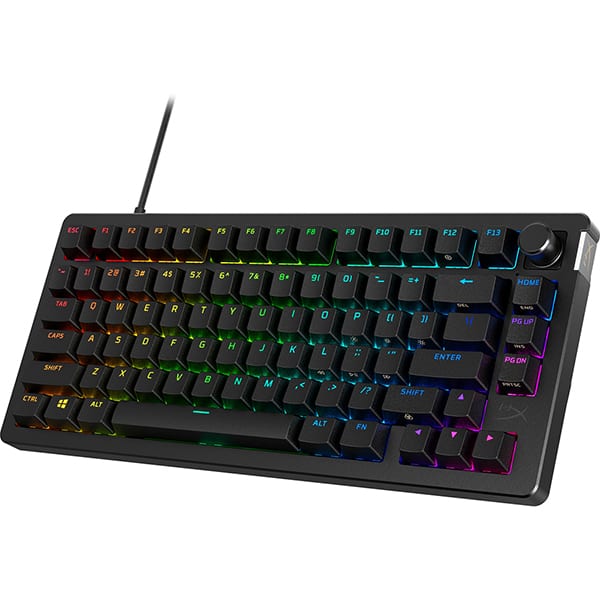 Teclado Gamer Mecânico Alloy Rise 75, USB, RGB, Preto, 7G7A4AA, HyperX - CX 1 UN