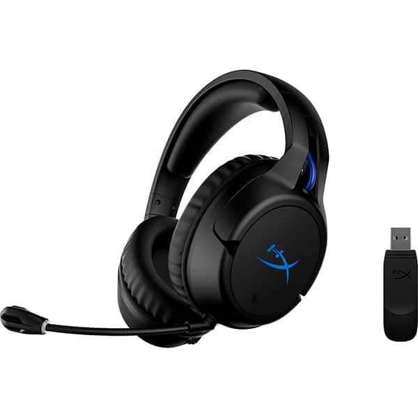 Headset Gamer Sem Fio Cloud Flight para Playstation, Driver 50mm, Microfone removível, Preto e Azul, 4P5H6AA, HyperX - CX 1 UN