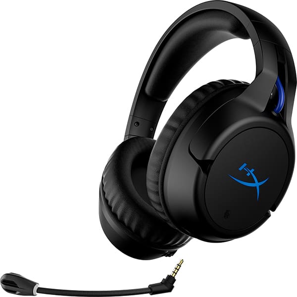 Headset Gamer Sem Fio Cloud Flight para Playstation, Driver 50mm, Microfone removível, Preto e Azul, 4P5H6AA, HyperX - CX 1 UN