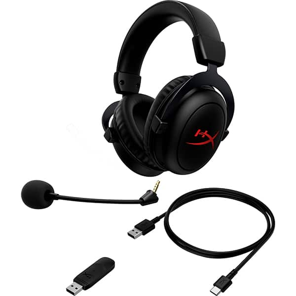 Headset Gamer Sem Fio Cloud II Cloud, Driver 53mm, Microfone removível, Preto e Vermelho, 6Y2G8AA, HyperX - CX 1 UN