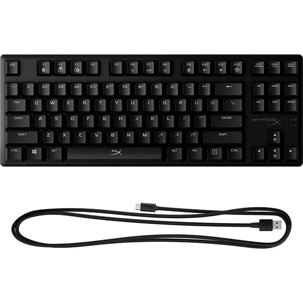 Teclado USB Gamer mecânico Alloy Origins Core az , Conexão USB, 4P5P2AA, HyperX - CX 1 UN