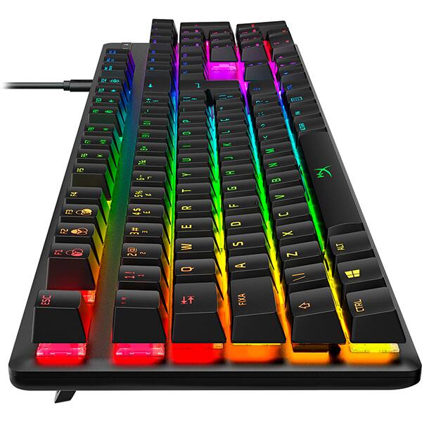 Teclado Gamer Mecânico Alloy Origins, USB, RGB, Preto, 4P4F6A2, HyperX - CX 1 UN