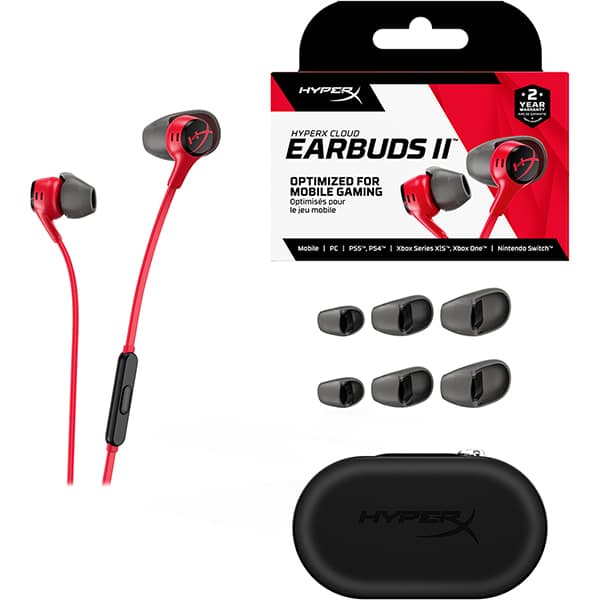 Fone de Ouvido Gamer Earbuds Cloud II vm 705L8AA HyperX CX 1 UN