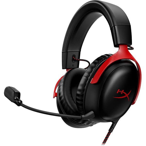 Headset Gamer Cloud Flight III, Drivers 53mm, Compatível com PC e consoles, USB, Preto e Vermelho, 727A9AA, HyperX - CX 1 UN