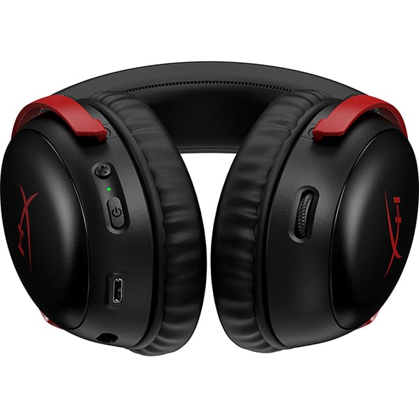 Headset Gamer Sem Fio Cloud Flight III, Drivers 53mm, Compatível com PC e consoles, Preto e Vermelho, 77Z46AA, HyperX - CX 1 UN