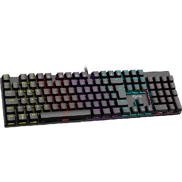 Teclado Gamer Mecânico ELG Saiph, Hotswap, Switch Vermelho, ABNT2, USB, TGSP, ELG - CX 1 UN