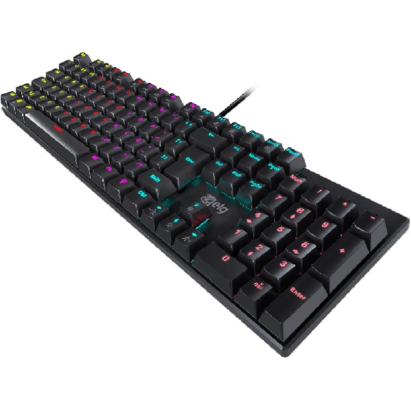 Teclado Gamer Mecânico ELG Saiph, Hotswap, Switch Vermelho, ABNT2, USB, TGSP, ELG - CX 1 UN