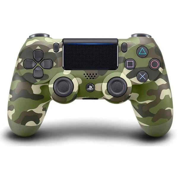 Controle Dualshock sem fio para Playstation, Green Camouflage, PS4, CUH-ZCT2U, Sony - CX 1 UN