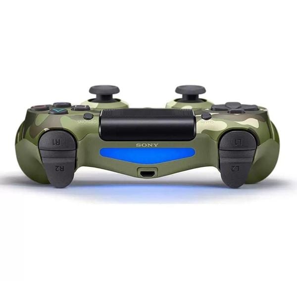 Controle Dualshock sem fio para Playstation, Green Camouflage, PS4, CUH-ZCT2U, Sony - CX 1 UN