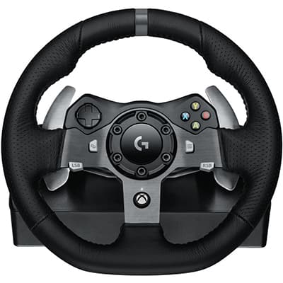 Volante Logitech G920 Driving Force para Xbox Series XS, Xbox One e PC CX 1 UN