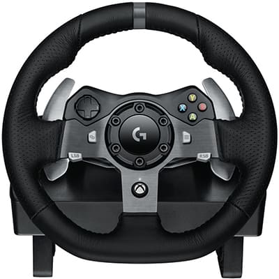 Volante Logitech G920 Driving Force para Xbox Series XS, Xbox One e PC CX 1 UN