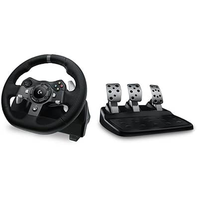 Volante Logitech G920 Driving Force para Xbox Series XS, Xbox One e PC CX 1 UN