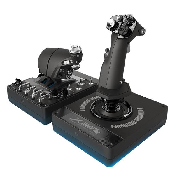 Controle para simulação de voo, X56 H.O.T.A.S, 945-000058, Logitech G - CX 1 UN