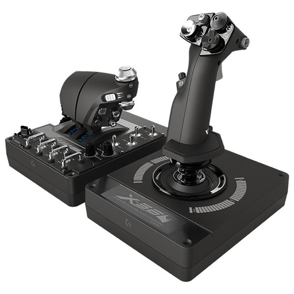 Controle para simulação de voo, X56 H.O.T.A.S, 945-000058, Logitech G - CX 1 UN