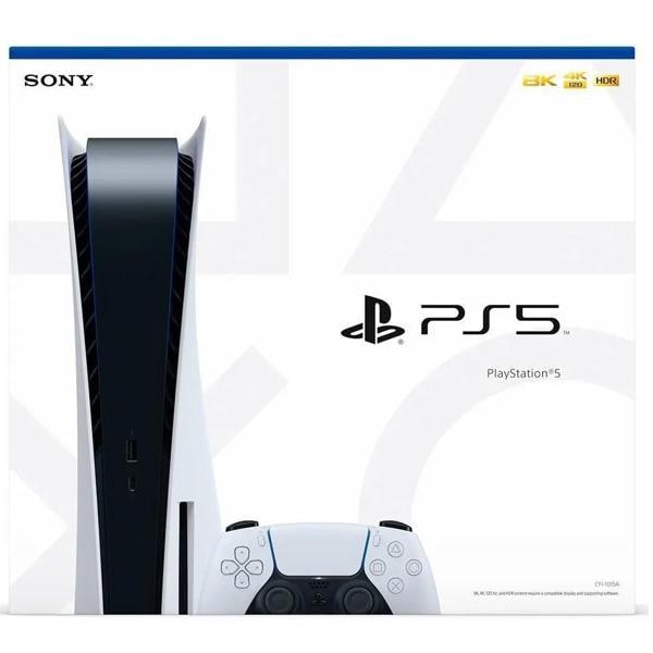 Console Sony Playstation 5, SSD 825GB + Controle sem fio DualSense, Versão Mídia Física, CFI-1214A0, Sony - CX 1 UN