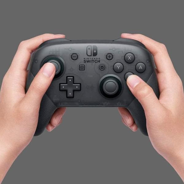 Controle sem fio, Pro Nintendo Switch, Preto, HBCAFSSK1, Nintendo - 1 UN