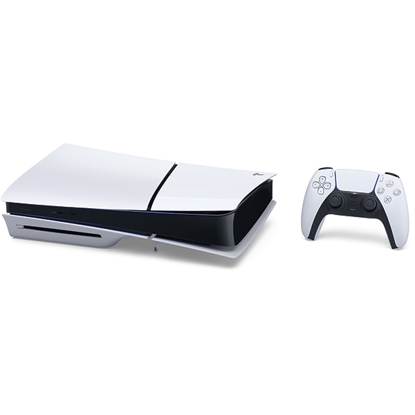 Console Sony Playstation 5 Slim, 1TB, Com 2 Jogos + Controle sem fio DualSense, Versão com leitor físico, Branco, 29346, Sony - CX 1 UN