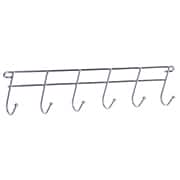 Cabideiro aramado com 6 ganchos, Cromado, 0159, Duler - CX 1 UN