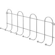 Cabideiro aramado multiuso com 8 ganchos, Cromado, 686, Stolf - CX 1 UN