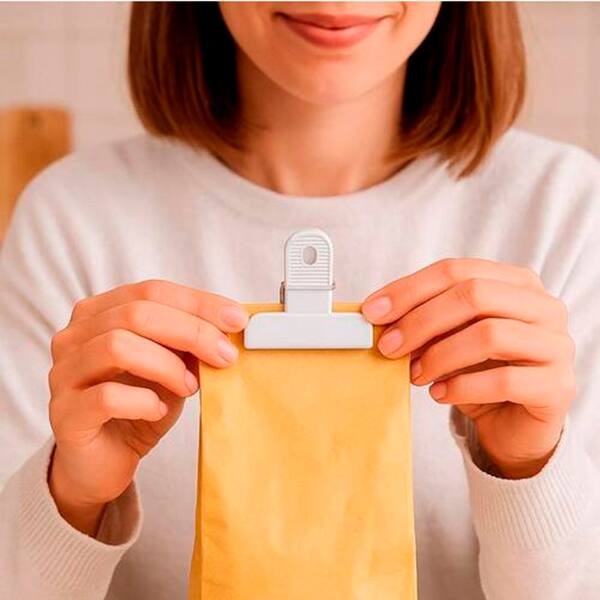 Lacre para Embalagens Plástico, 3,9 x 1,8cm, OR12282, Ordene - BT 4 UN