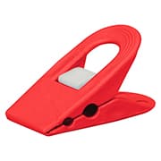 Lacre para Embalagens Plástico, 2,5 x 4,7cm, OR12281, Ordene - BT 8 UN