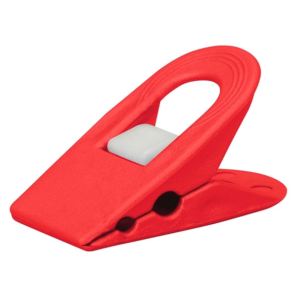 Lacre para Embalagens Plástico, 2,5 x 4,7cm, OR12281, Ordene - BT 8 UN