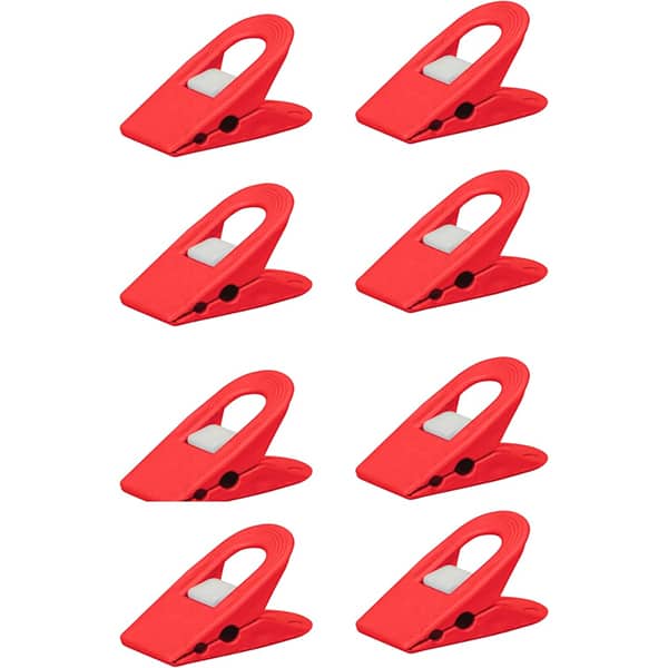 Lacre para Embalagens Plástico, 2,5 x 4,7cm, OR12281, Ordene - BT 8 UN