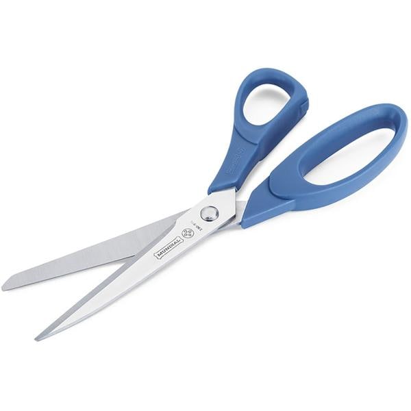 Tesoura multiuso corte fácil, 24,1cm, Azul, 190-9, Mundial - BT 1 UN