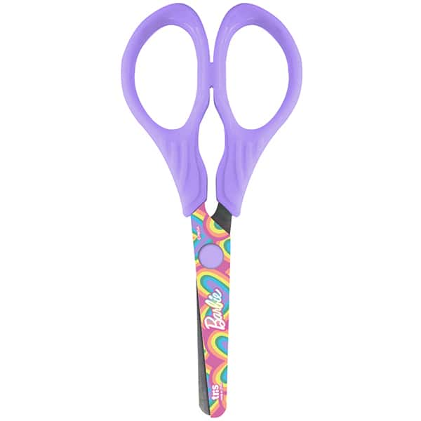 Tesoura escolar 13cm Barbie 683812 Tris BT 1 UN