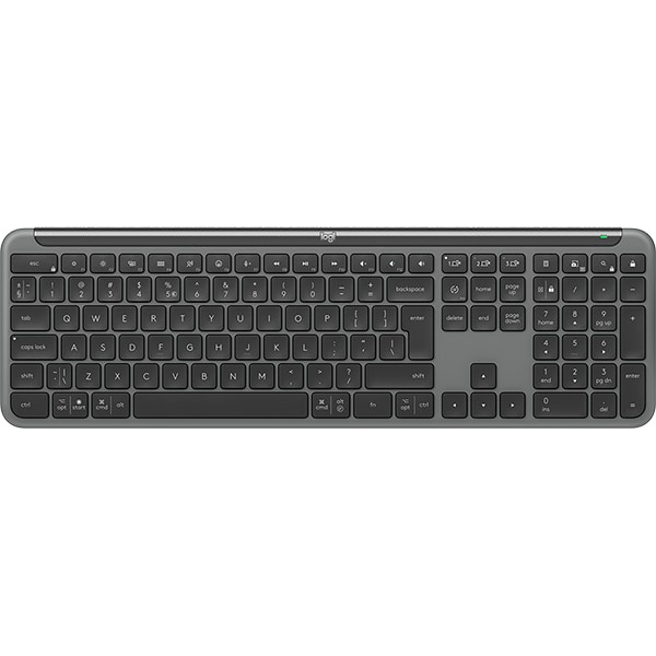 Teclado sem fio Signature K950, Grafite, 920-012433, Logitech - CX 1 UN