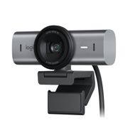 Webcam Ultra HD 4K Logitech MX Brio Com Microfones com Redução de Ruído, Protetor de Privacidade e Conexão USB-C - Grafite CX 1 UN