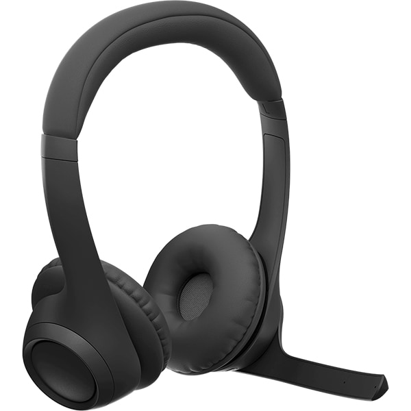 Headset Sem Fio Logitech Zone 300 Com Microfone com Cancelamento de Ruído, Conexão Bluetooth, Bateria Recarregável via USB-C - Grafite CX 1 UN