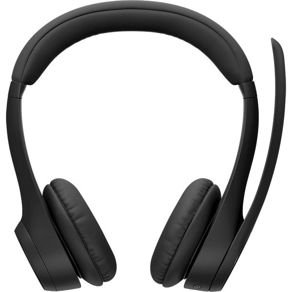 Headset Sem Fio Logitech Zone 300 Com Microfone com Cancelamento de Ruído, Conexão Bluetooth, Bateria Recarregável via USB-C - Grafite CX 1 UN