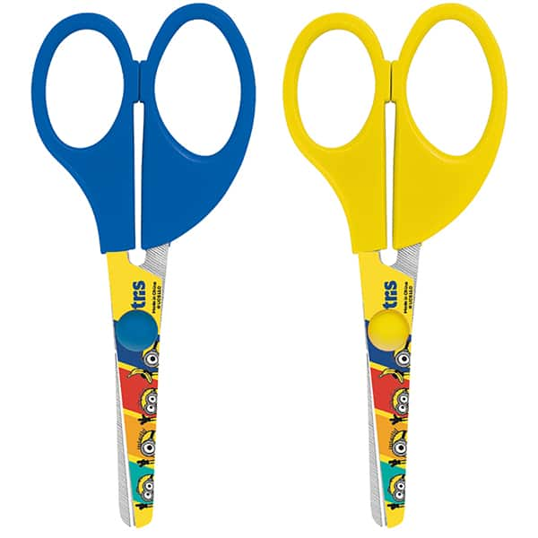 Tesoura escolar Minions, 905734, Tris - BT 1 UN